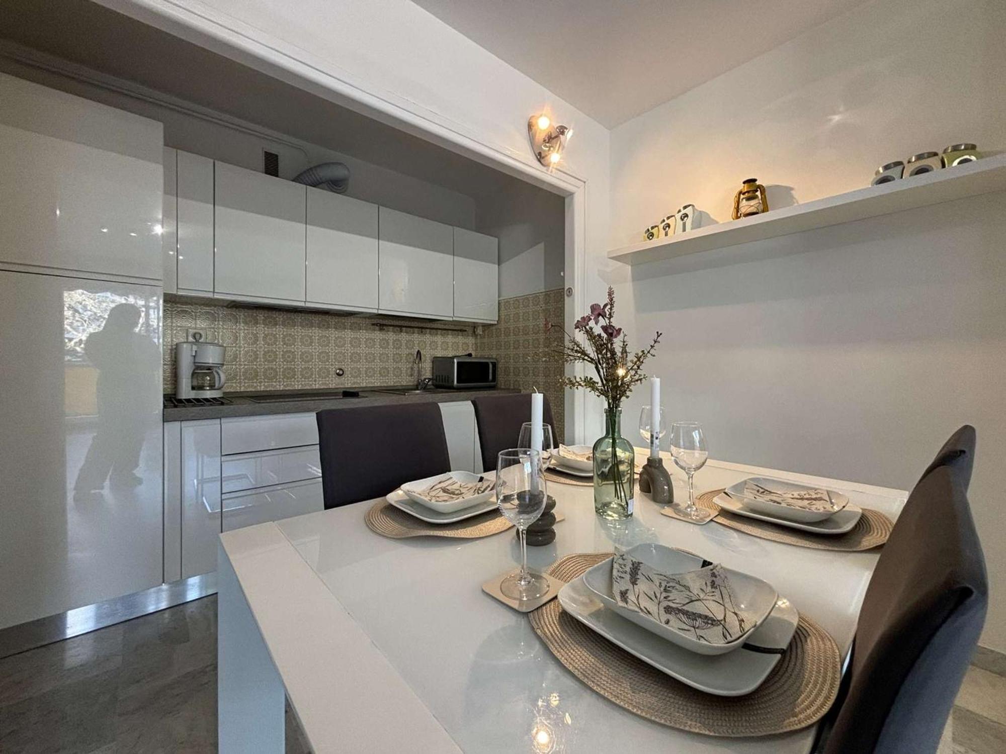 Apartmán Studio Lumineux 4 Pers, Proche Plage, Terrasse, Parking, Wifi - Fr-1-252-71 Antibes Exteriér fotografie